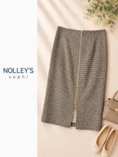 NOLLEY’S sophi ノーリーズソフィ ハウンドトゥース タイトスカートのサムネイル