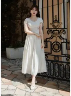 herlipto Cascading Gathered Dress - メルカリ