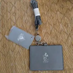 Disney ディズニーストア パスケース ミッキ新品 黒