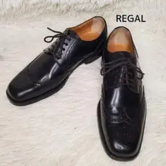 【極美品】REGAL ビジネスシューズ 革靴 ブラック JV38 24cm