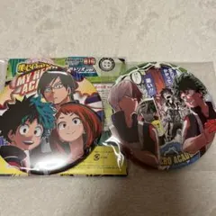 ヒロアカ 缶バッジ 轟焦凍 緑谷出久 麗日お茶子