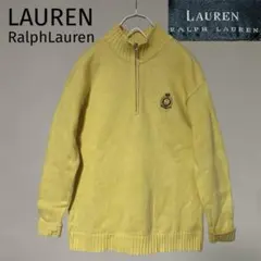 Lauren Ralph Lauren ローレン ハーフジップ コットンニット