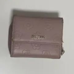 MARY QUANT 三つ折り財布 ピンク