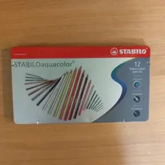 STABILO aquacolor 水彩色鉛筆 12色セットのサムネイル