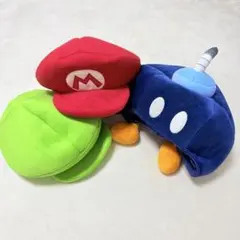 ★3個セット★ ユニバーサル・スタジオ・ジャパン USJ 帽子 マリオ ルイージ