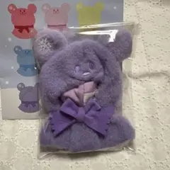 ディズニーストア シークレットポンチョ 紫色