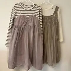 Petit Main ドッキングワンピース 130 セット