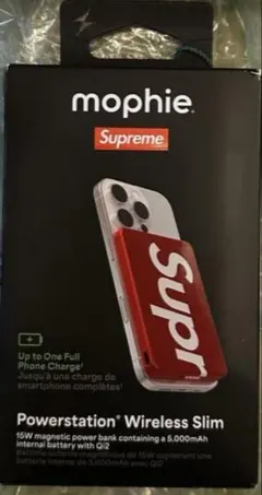 Supreme x mophie Qi2 Powerstation