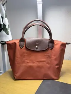 美品 LONGCHAMP ロンシャン ル・プリアージュ クラブ M マルーン 