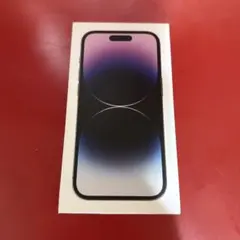 iPhone 14 Pro 256GB ディープパープル 箱 付属品のみ