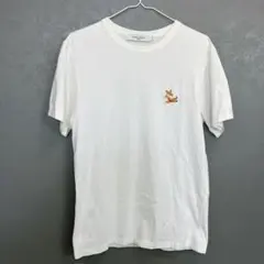 未使用タグ付き メゾンキツネ チラックス Tシャツ M アイボリー - メルカリ