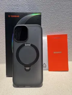 TORRAS iPhone 17 ケース MagSafe 耐衝撃 ブラック