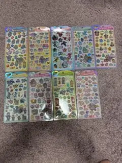 うるちゅるポップシール ディズニー他 9種セット