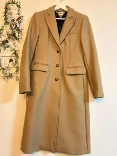 TOMMY HILFIGER チェスターコート ベージュ　サイズ2