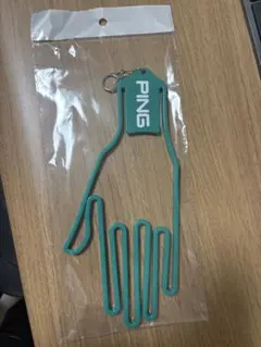 PING 手の形状 キーホルダー グリーンのサムネイル