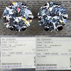 大粒0.849ct】天然ダイヤモンド プラチナ 高級ピアス - メルカリ
