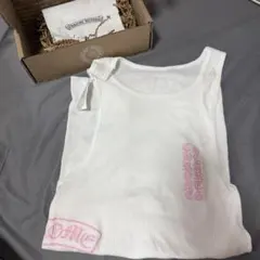 Chrome Hearts リブタンクトップ ピンクロゴのサムネイル