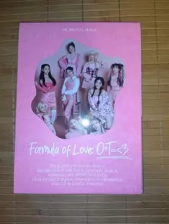 【TWICE】Formula of Love (トレカなし)