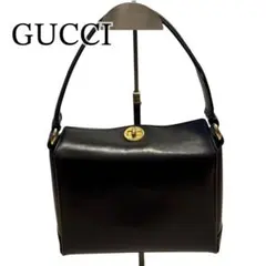 GUCCI ハンドバッグ レザー フォーマルバッグ　ヴィンテージ　オールドグッチ