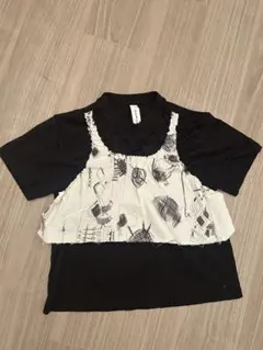 CARVEN 半袖Tシャツ デザイン ブラックのサムネイル