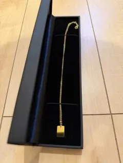 【美品】ゴールド プレート ネックレス　メンズ