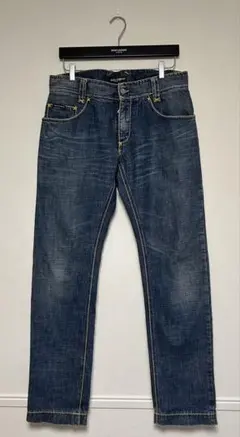 DOLCE&GABBANA/バックプレートデニムパンツ/size48のサムネイル
