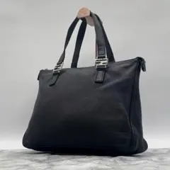 美品 90s グッチ トムフォード期 レザー トートバッグ ヴィンテージ 黒