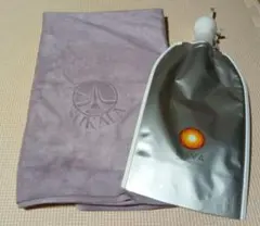 【値下げ！】LABA SIKALA ヨガタオル 紫色 、水素水ボトル セット