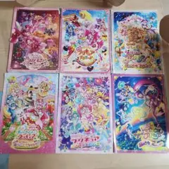 プリキュア　映画　パンフレット　6冊セットのサムネイル
