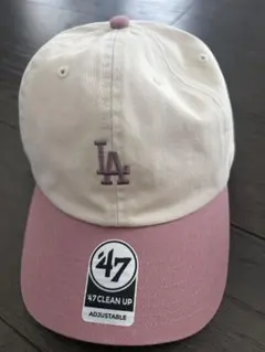 47 バイカラーキャップ ピンクのサムネイル