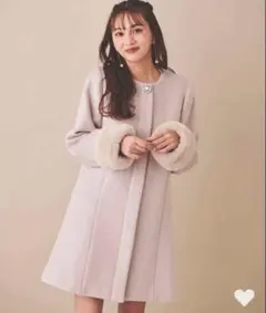 ピンク ピーコート