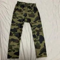 BAPE 迷彩柄 ロングパンツ 110-120