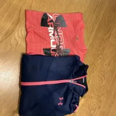 Under Armour ジャージセット ピンク ネイビー