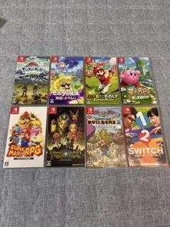 〈週末限定大特価〉中古Switchソフトまとめ売り8本セット③送料込み 週末特価！Nintendo Switch ソフト 8本セット まとめ売り - メルカリ