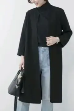 2025年最新】トリアセジョーゼットノーカラーコートの人気アイテム