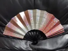 扇子　29cm 3枚組　紗綾形　パール　新品箱変え　舞扇子　舞踊　大衆演劇　着物 扇子 29cm 3枚組 紗綾形 パール 新品箱変え 舞扇子 舞踊 大衆演劇 着物
