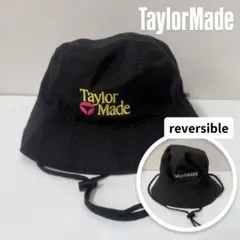 新品TaylorMade リバーシブル バケットハット ゴルフ - メルカリ