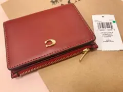 新品coach バイフォールド スナップ ウォレット 財布