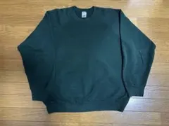 FRUIT OF THE LOOM ダークグリーン スウェット L
