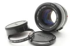 Canon New FD NFD 50mm f/1.4 MF レンズ - メルカリ