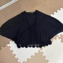 earth music&ecology ネイビー　ボレロ　カーディガン