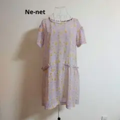 Ne-net　ネネット　薄手　シアー　レイヤード　チュニック　ワンピースのサムネイル