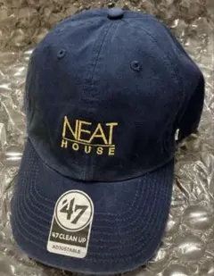 ルーキー　47 NEAT HOUSE キャップ　ブラック　帽子 ルーキー様 専用 47 NEAT HOUSE キャップ ブラック 帽子 - メルカリ