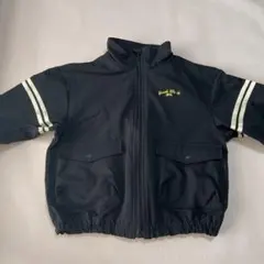 キッズ ジャケット ブラック　120cm BREEZE