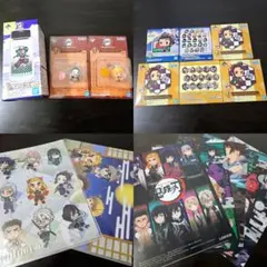 鬼滅の刃 一番くじ 16点！ボトル、クリアファイル、チャーム、コースターなど