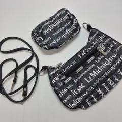 【used品】美品！LeSportsac ショルダーバッグ&ポーチセット