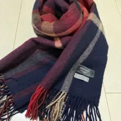 BEAMS LIGHTS チェック柄マフラー