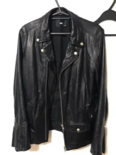 ダブルライダースジャケット　ラムレザー　最終値下げ