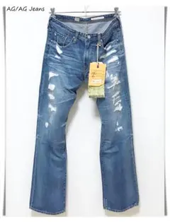 未使用 2010s AG 25年エイジド リペアジーンズ W34 ノベルティ付きのサムネイル