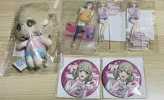 よ*様 プロセカ はぴこれ 小豆沢こはね 缶バッジ アクスタ ぬいぐるみキーホル